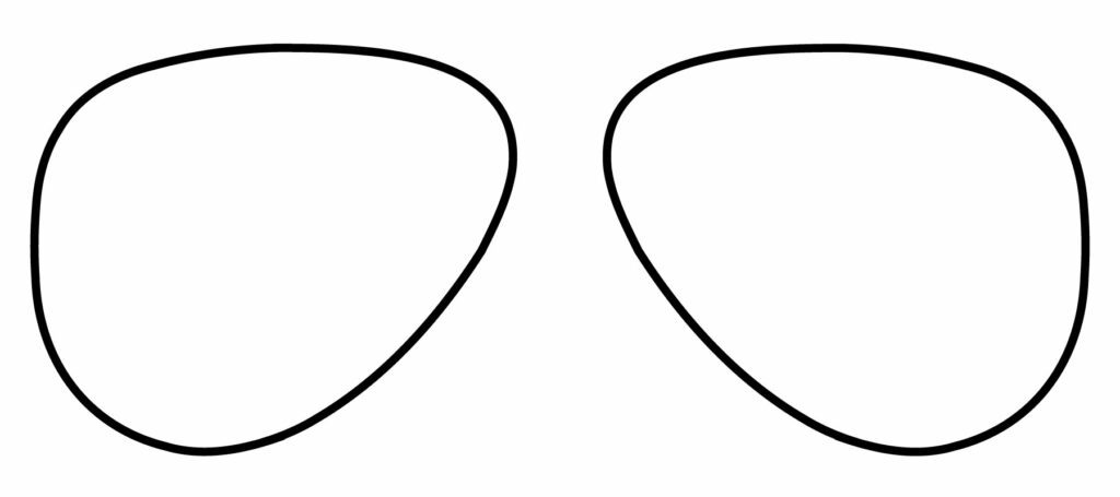 Aviator Lens Shape Guide Chadwick Optical