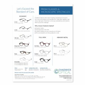 Chadwick Optical Prism Spec Sheet Thumbnail