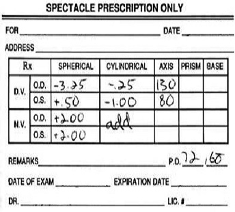 Prescription-Sample-Chadwik-Optical Prescription-Sample-Chadwik-Optical