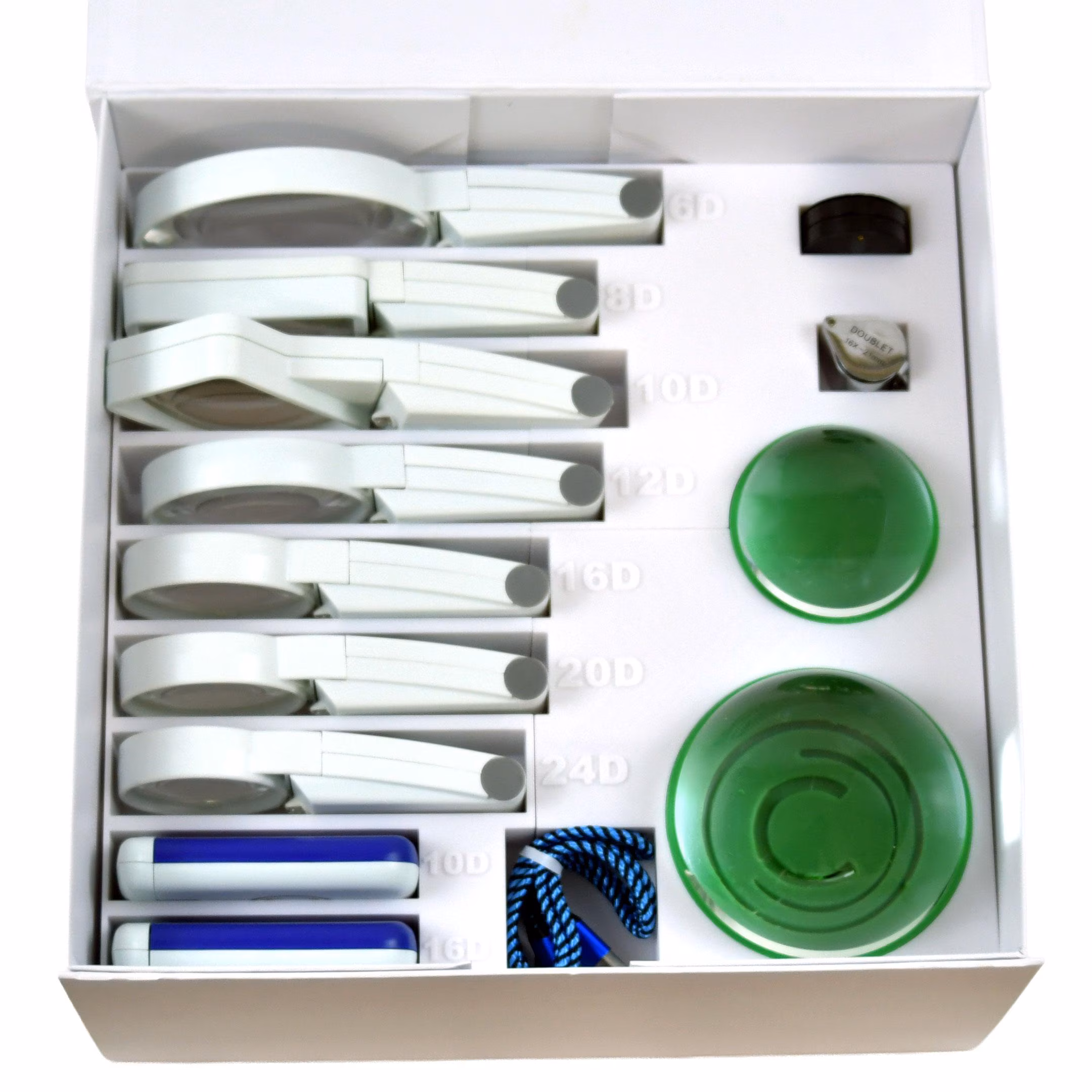 Low Vision Magnifier Kit by Chadwick Optical