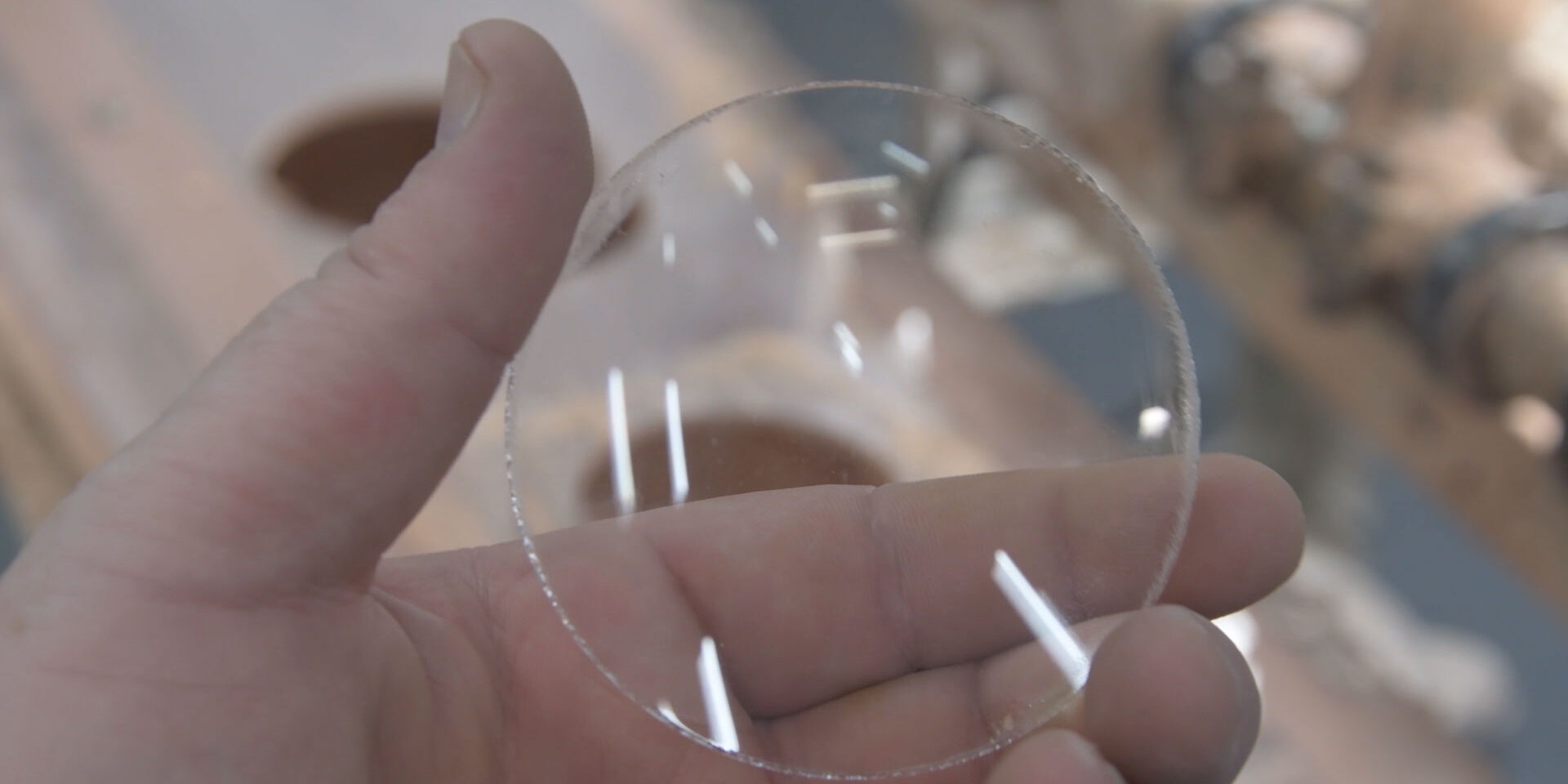 How Lenses Are Made - Mold-Making - Finished Blank