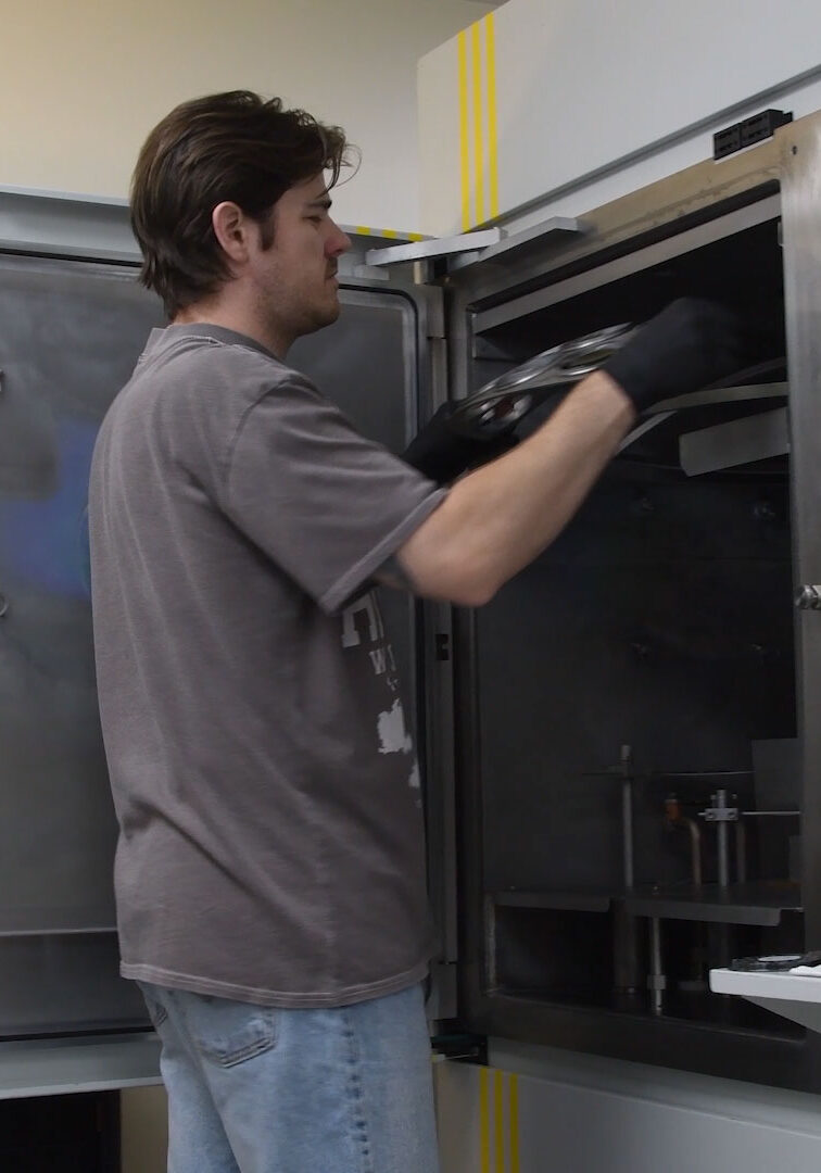 How Lenses Are Made - AR Coating Machine - Boxer