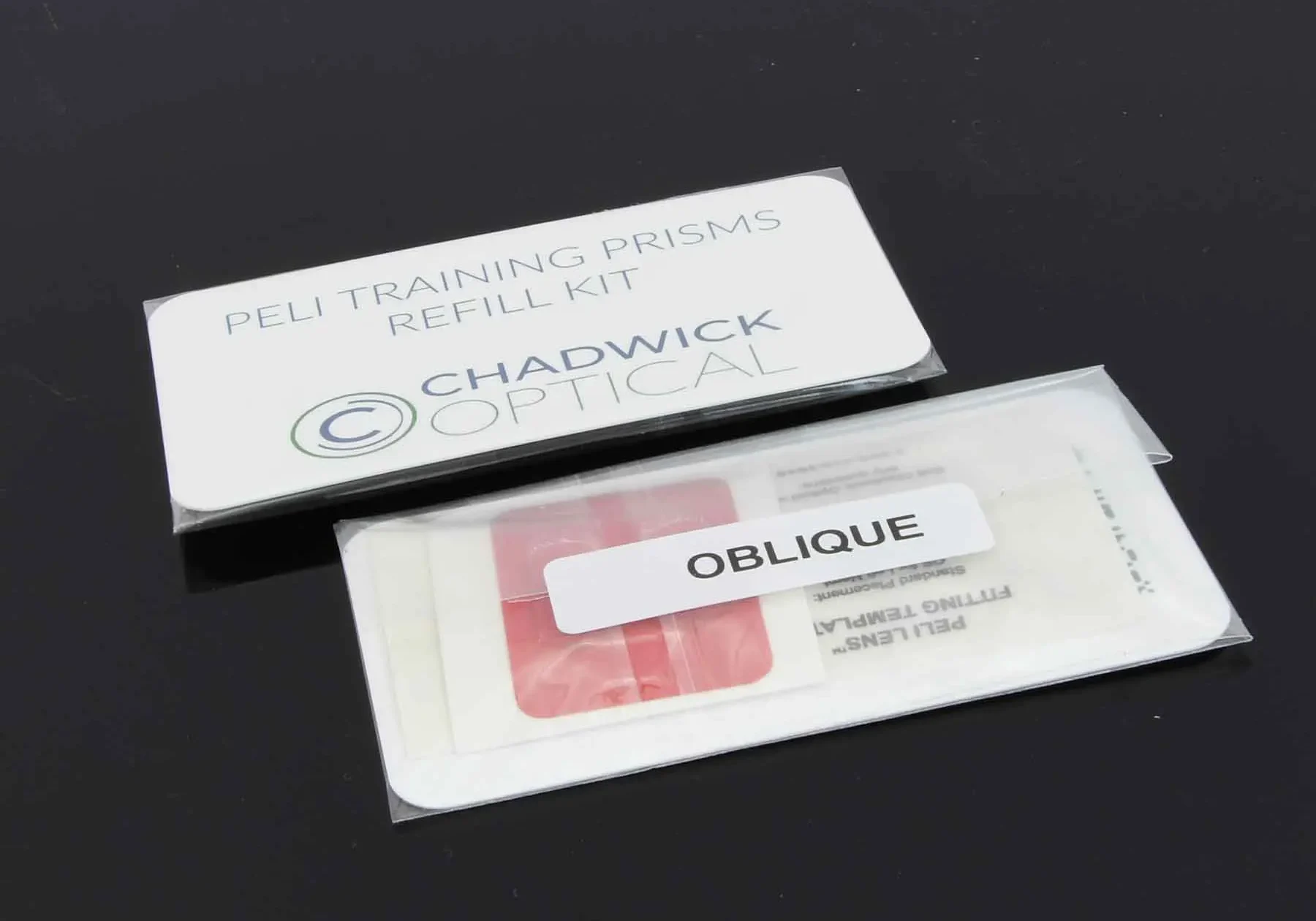 Peli Training Prisms Refill Kit by Chadwick Optical, solving side vision loss to help prevent trips and stumbles.